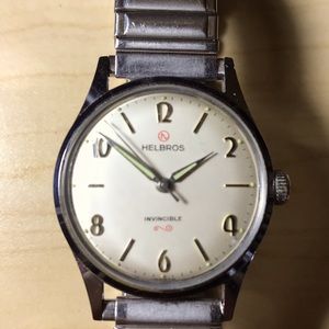 Helbros Vintage Mechanical Invincible Watch